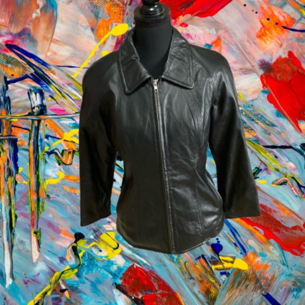 Vintage Wilsons Leather Jacket Size Small Classic Daily Wear Date Night Spring